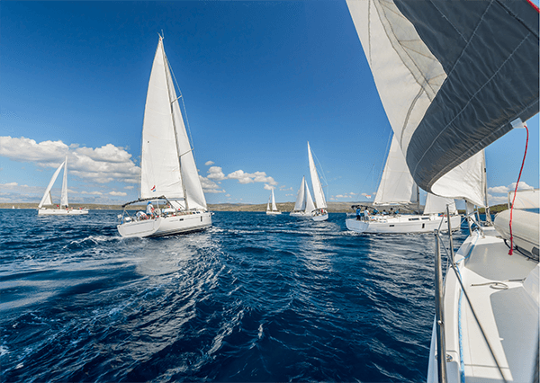 Telemetria e performance in regata