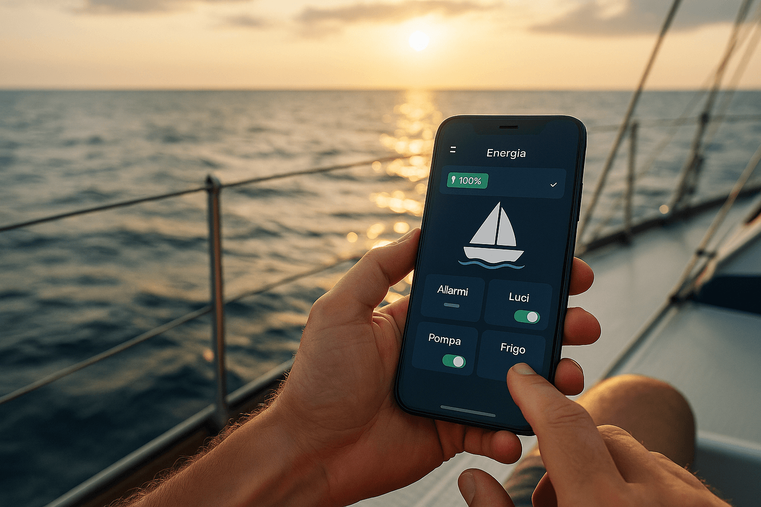Controllo remoto SmartSailor dalla dashboard
